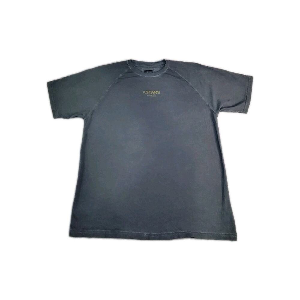 Alpinestars Classic T Shirt Mens Sz XL Black Short Sleeve Tee Astars Za1-9